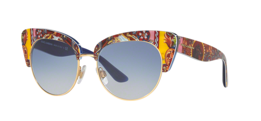 Dolce Gabbana DG4277 Blue Art Sunglasses
