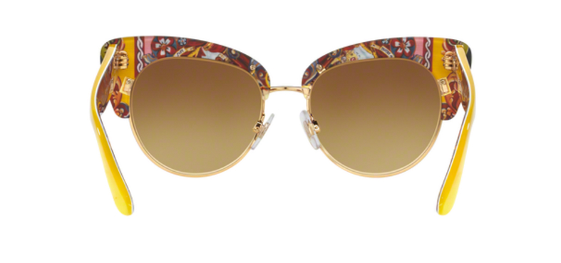 Dolce Gabbana DG4277 Yellow Sunglasses Back