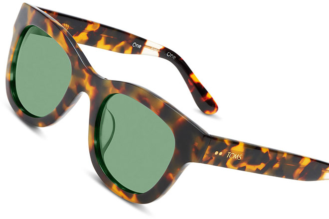 Chelsea sunglasses, from the Discoverist collection by Toms and Zeiss.